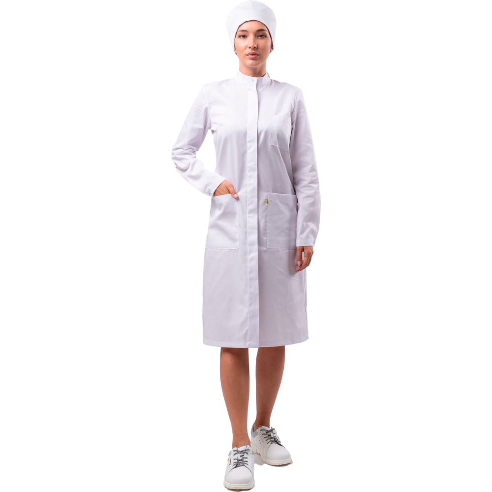 Изображение товара Халат женский Москвичка антистатический НПО ДиОД М-453 белый