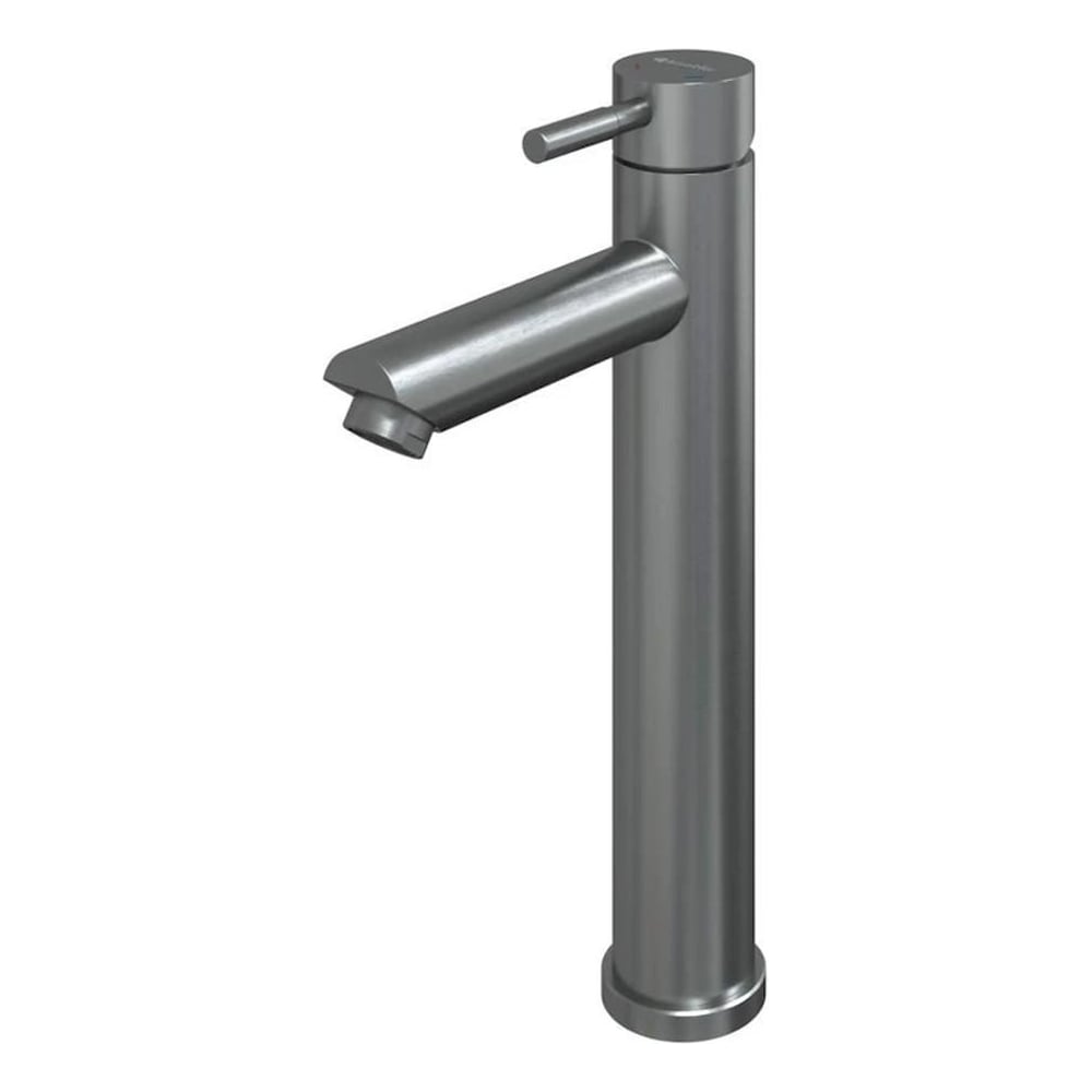 Изображение товара Смеситель для раковины высокий Knotlor сатин SS-04/01 современный дизайн