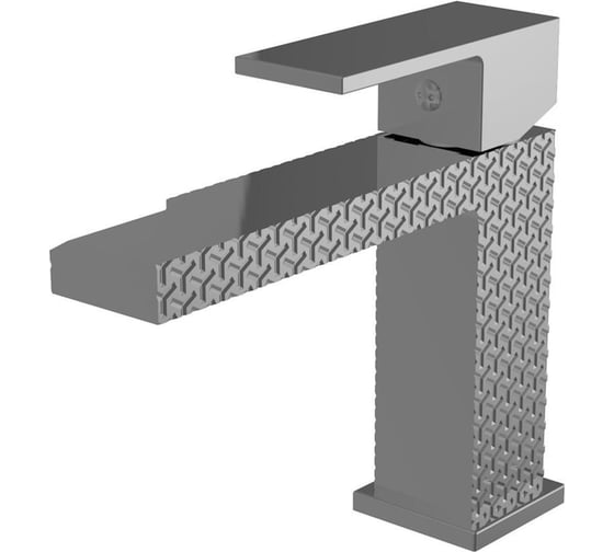 Изображение товара Cмеситель для раковины Knotlor оружейная сталь KN-20/GMP