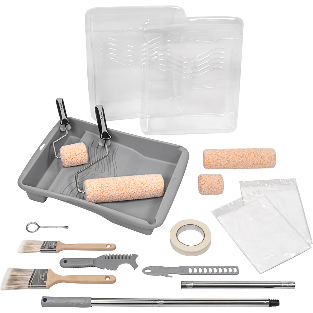 Изображение товара Малярный набор Rollingdog SUPER-MICRO 18 предметов профессиональный