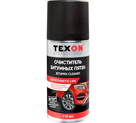 Изображение товара Очиститель битумных пятен и следов насекомых Texon аэрозоль 210 мл ТХ184194