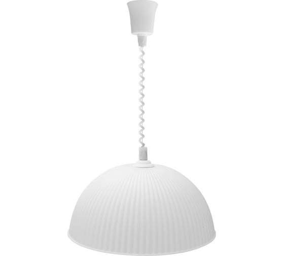 Изображение товара Светильник Apeyron декор, подвесной, Мисам, пластик, 1хЕ27 15Вт, 220В, белый, шнур с лифтов/ 16-24