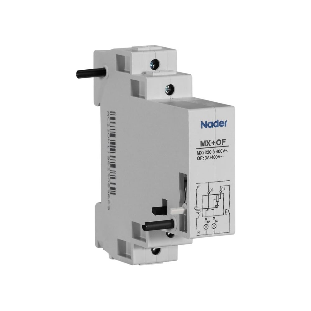 Изображение товара Независимый расцепитель Nader MX+OF 111120011 для автоматической защиты электроцепей