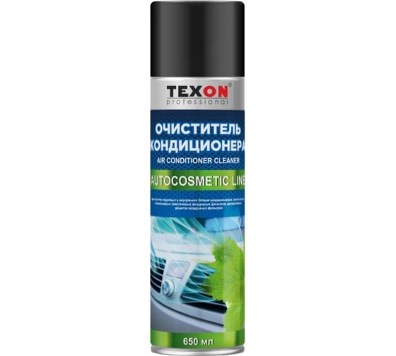 Изображение товара Очиститель кондиционера Texon аэрозоль 650 мл ТХ184040