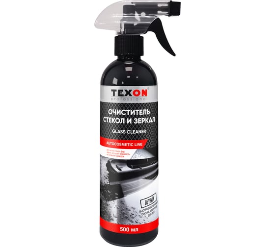 Изображение товара Очиститель стекол Texon триггер 500 мл ТХ182718