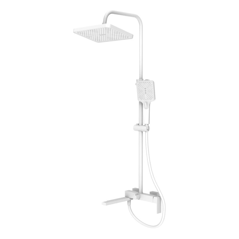 Изображение товара Душевая система Knotlor KN-23/WY с верхним и ручным душем, современный дизайн