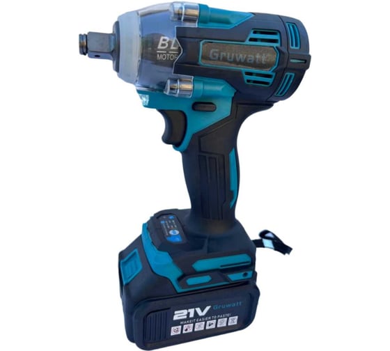 Изображение товара Бесщеточный ударный гайковерт Gruwatt DBL10
