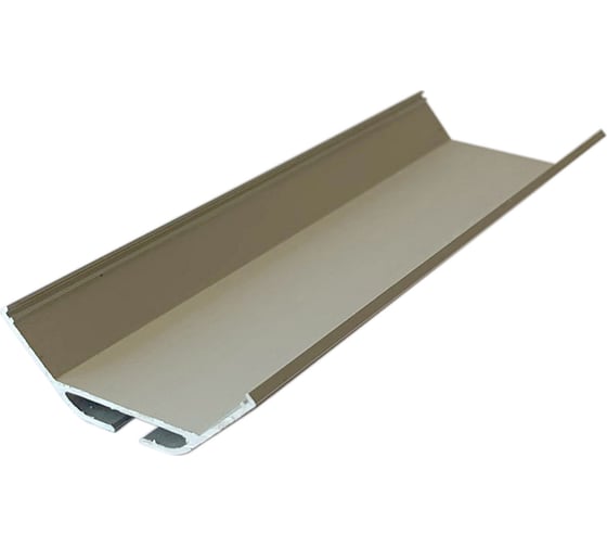 Изображение товара Угловой алюминиевый профиль для светодиодной ленты Apeyron накладной 08-22-01