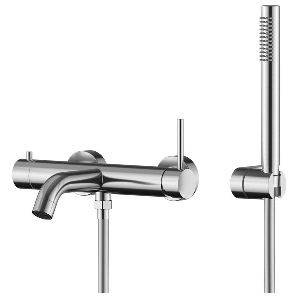 Изображение товара Смеситель для ванны Knotlor SS-23 сатин современный однорычажный