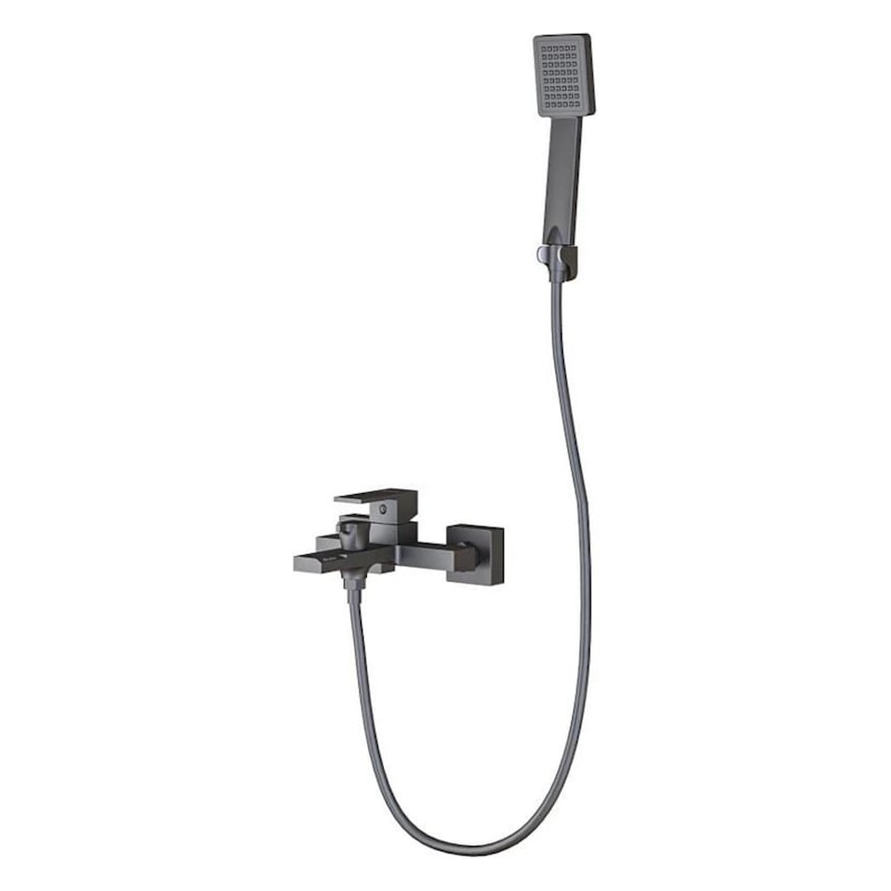 Изображение товара Смеситель для ванны Knotlor вороненая сталь KN-22/GM