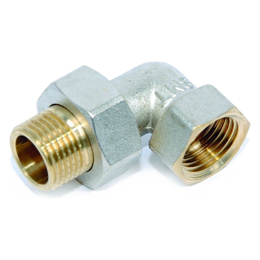 Изображение товара Американка SMT угловая 1/2 726ORNY6604 латунь никелированная