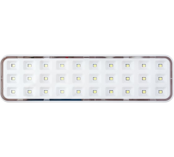 Изображение товара Аварийный светодиодный светильник REXANT 30LED непостоянный 3 Вт 4 часа 74-1305