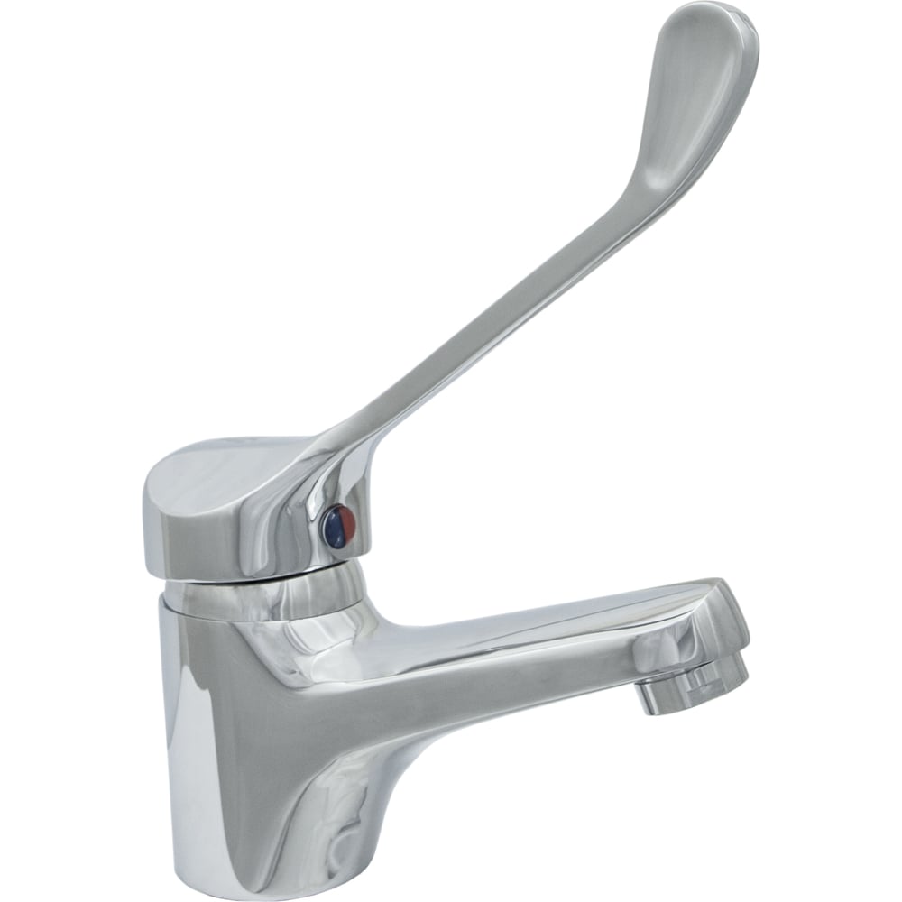 Изображение товара Смеситель однорычажный тюльпан для умывальника ЦС М44 хромированный