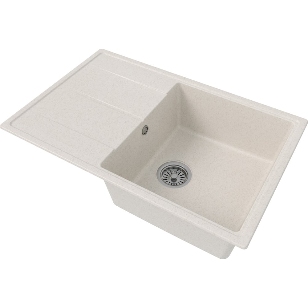 Изображение товара Мойка для кухни Teymi 74х48 белая матовая Hanna Smart T120117 ЦБ-00272475