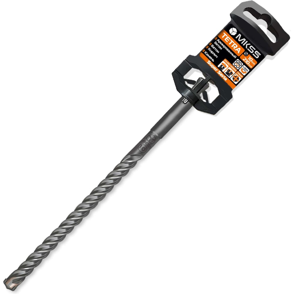 Изображение товара Бур по армированному бетону Tetra MKSS Toolbox SS5502 10x210мм SDS-plus