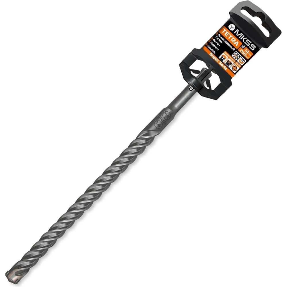 Изображение товара Бур по армированному бетону SDS-plus 14x260 мм Tetra MKSS Toolbox SS5502
