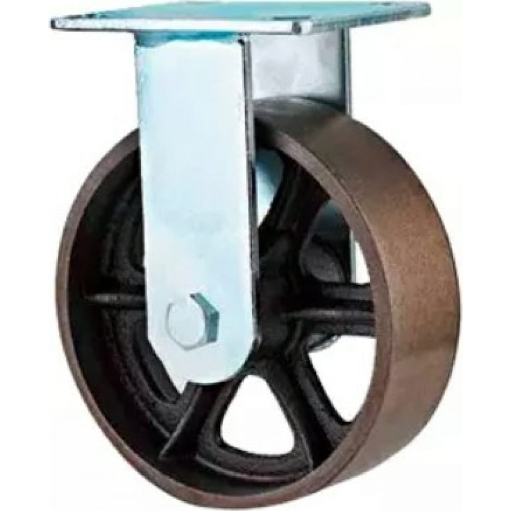 Чугунное большегрузное неповоротное колесо А5