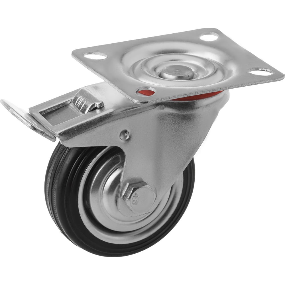 Промышленное поворотное колесо А5 колесо промышленное резина pr 100 мм scb 42 с тормозом мави про