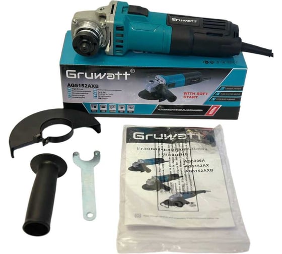 Изображение товара УШМ сетевая 850вт Gruwatt AG5152AXB