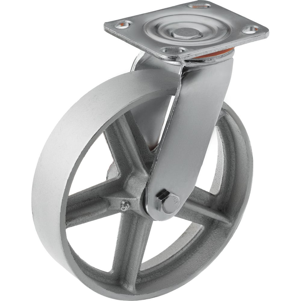 Чугунное большегрузное поворотное колесо А5 большегрузное чугунное поворотное колесо а5