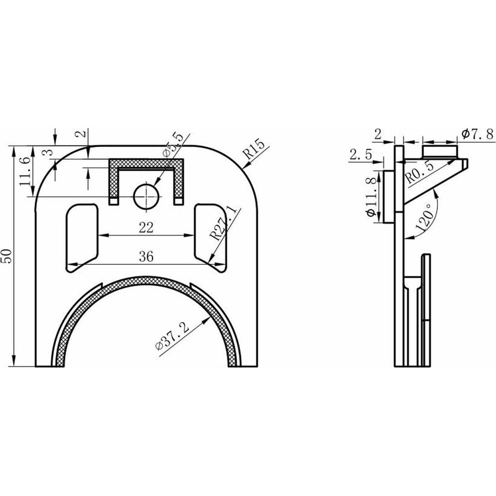Изображение товара Комплект крепления капиллярной трубки термостата DBZ-05 HY 6 шт