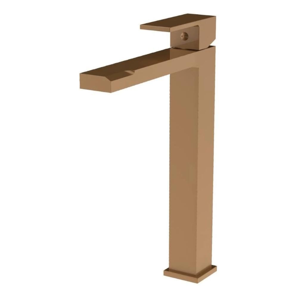 Изображение товара Смеситель для раковины Knotlor высокий бронза KN-24/RB современный дизайн