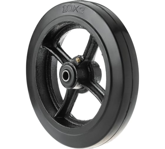 Изображение товара Колесо чугунное большегрузное без крепления D85 (250 мм; 350 кг) А5 1000086