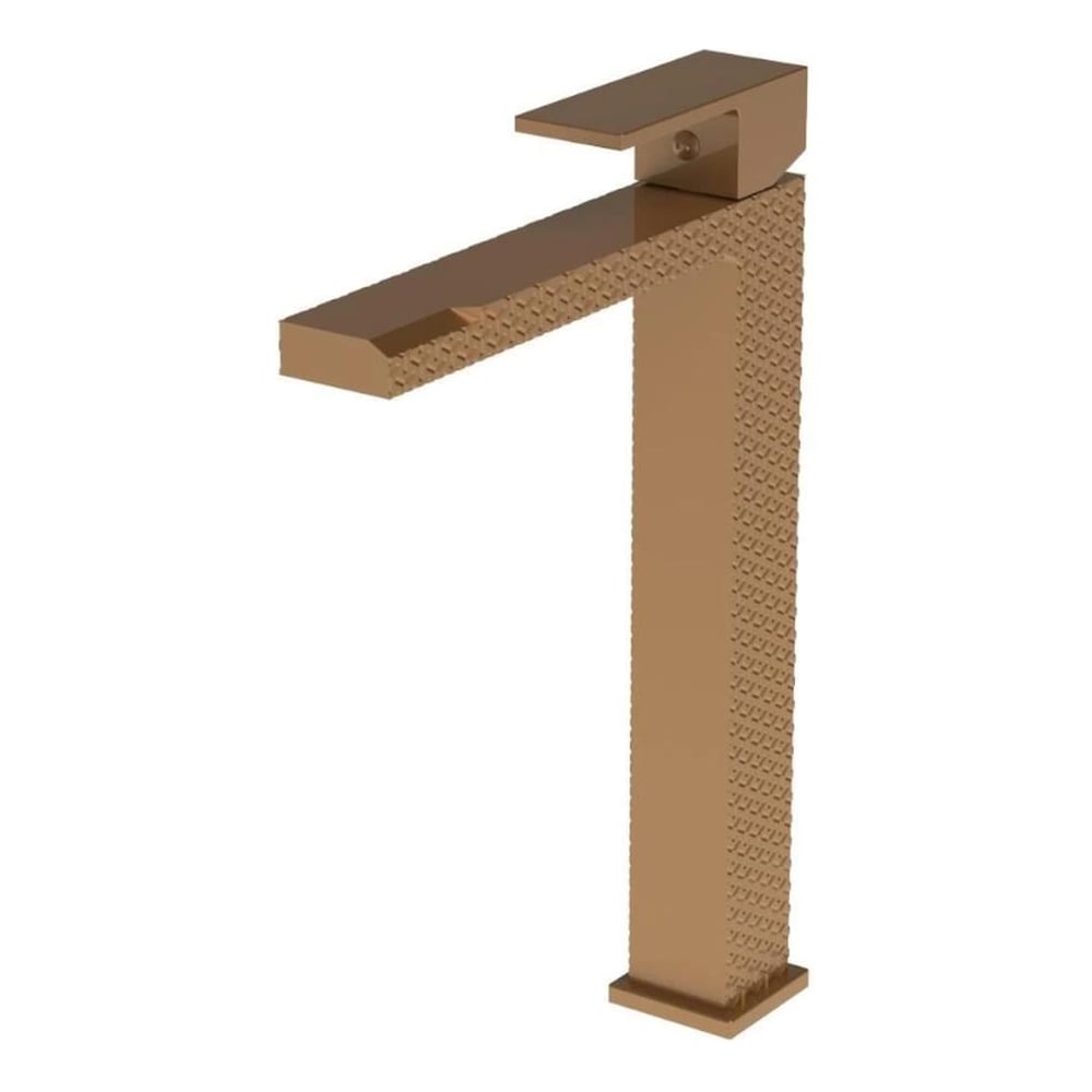 Изображение товара Смеситель для раковины Knotlor высокий бронза KN-24/RBP