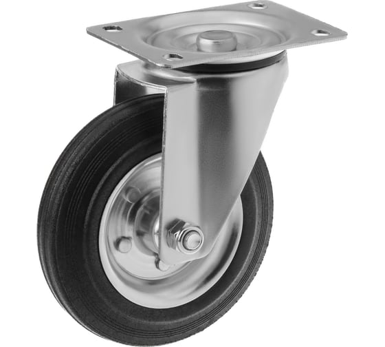 Изображение товара Колесо промышленное усиленное (160мм; 190кг) поворотное с площадкой SRC 63 А5 1000482