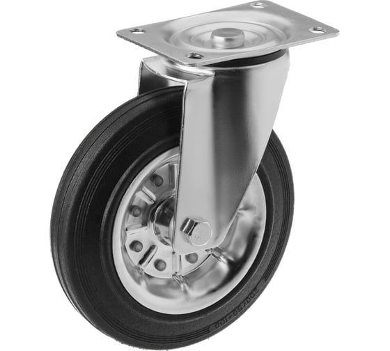 Изображение товара Колесо промышленное усиленное (200 мм; 220 кг) поворотное с площадкой SRC 80 А5 1000483