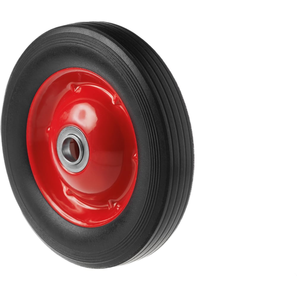 Промышленное литое колесо А5 колесо полиуретановое d 330 мм ступица диаметр 20 мм длина 80 мм