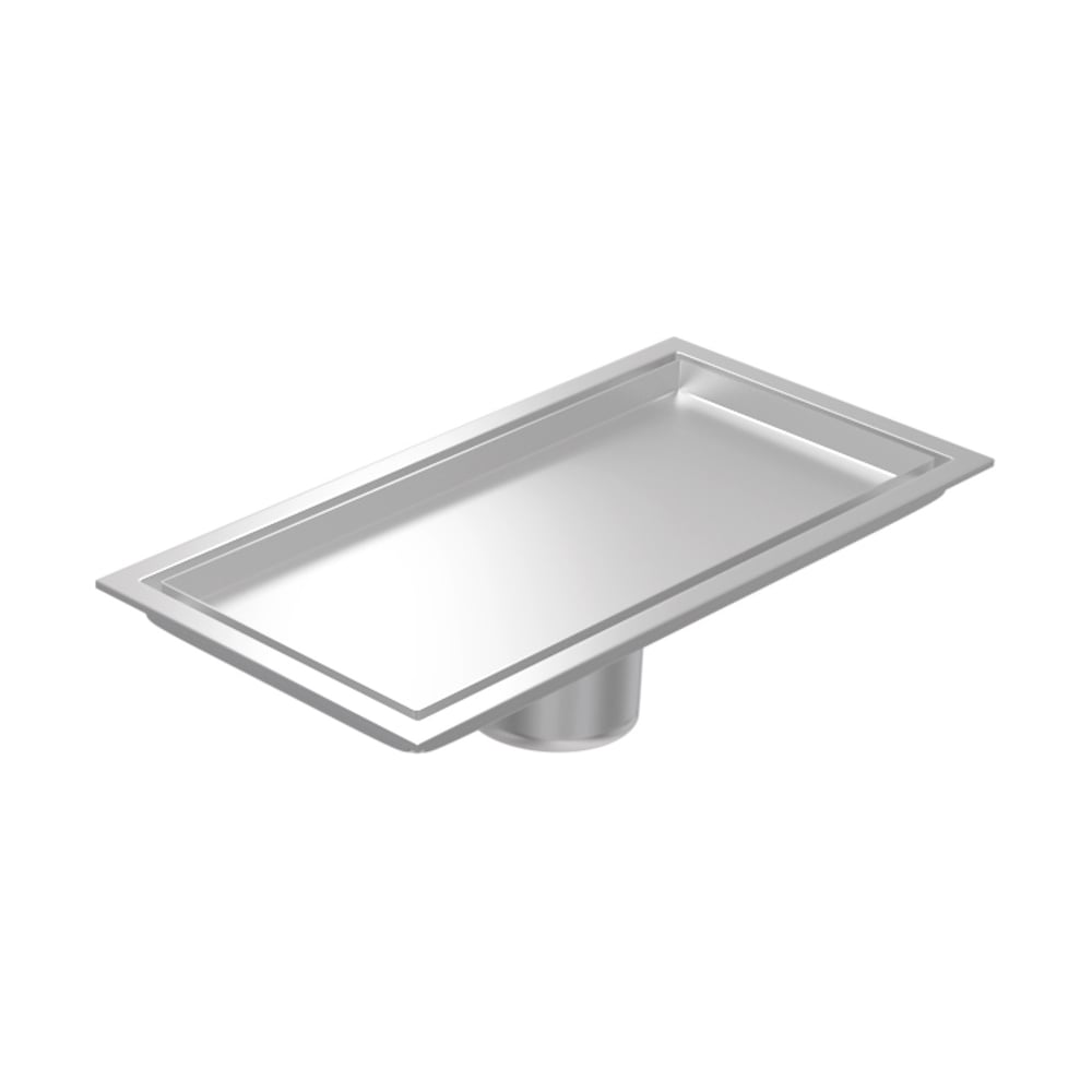 Изображение товара Трап для душа под плитку Teymi Aina с сухим затвором, нержавеющая сталь