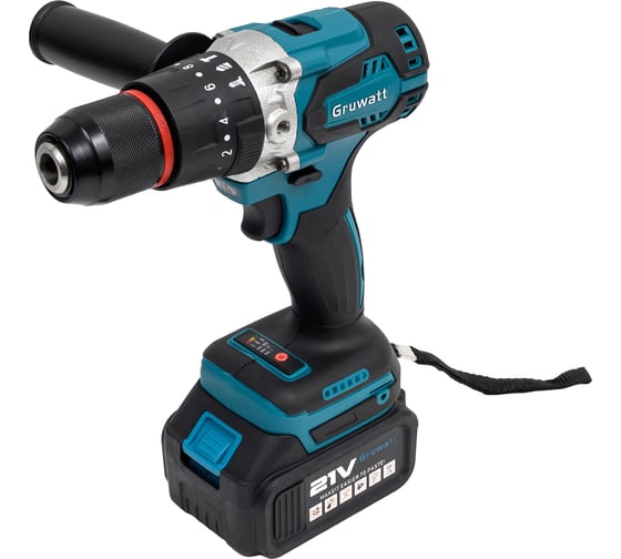 Изображение товара Бесщеточная ударная дрель-шуруповерт Gruwatt DYS20