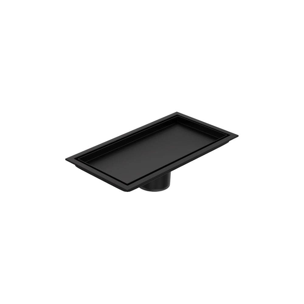 Изображение товара Трап для душа под плитку Teymi с сухим затвором вертикальный выпуск 10x20 нержавеющая сталь