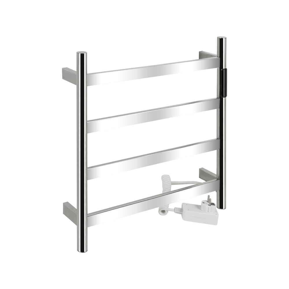 Изображение товара Электрический полотенцесушитель KRAFTTE 475х505 мм, хром, сенсорное управление