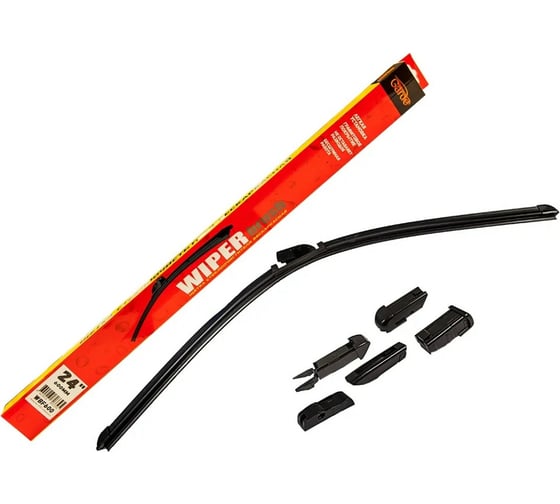 Изображение товара Щетка стеклоочистителя 24"/600 мм универсальная всесезонная бескаркасная Garde WBF600