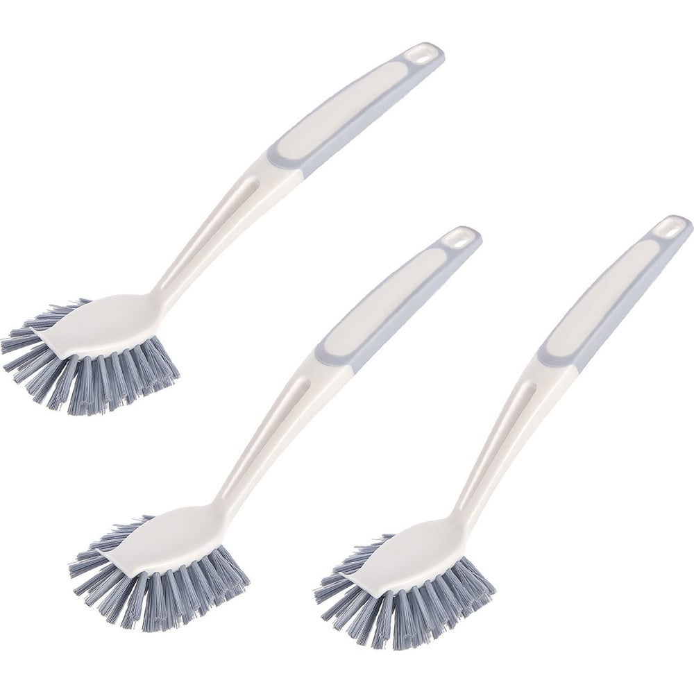 Изображение товара Набор щеток универсальных HQ Profiline 3 шт для посуды с тефлоновым покрытием