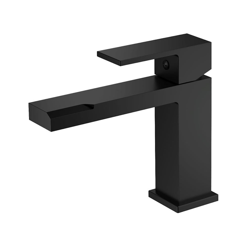 Изображение товара Смеситель для раковины Knotlor KN-20/BL черный однорычажный стильный дизайн