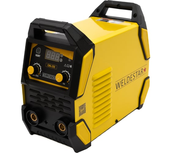 Изображение товара Инвертор сварочный WELDESTAR СИА-250 МАСТЕР (220В, 250А, ПВ60, 8,6кВт) (+электроды) ws250