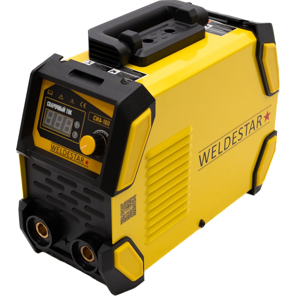 Изображение товара Инвертор сварочный WELDESTAR СИА-160 МАСТЕР 220В 160А с дисплеем