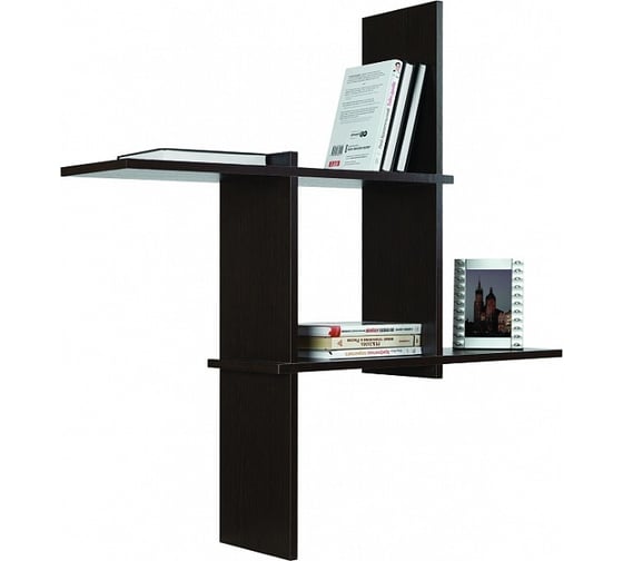 Изображение товара Полка Венталл Арт Кубик-3 венге Ven_00153