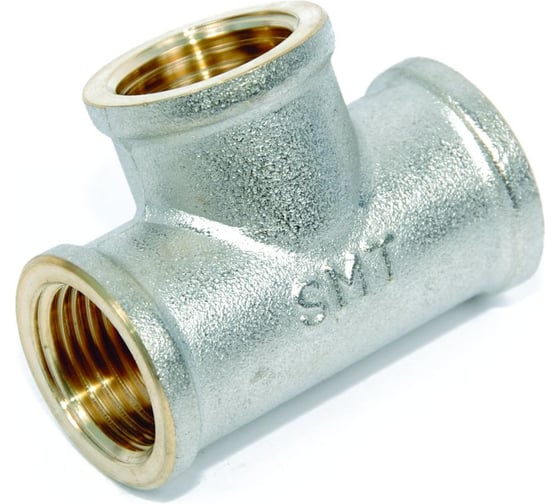 Изображение товара Тройник SMT ВР 1-1/4 (ник-жел), 700NY6612