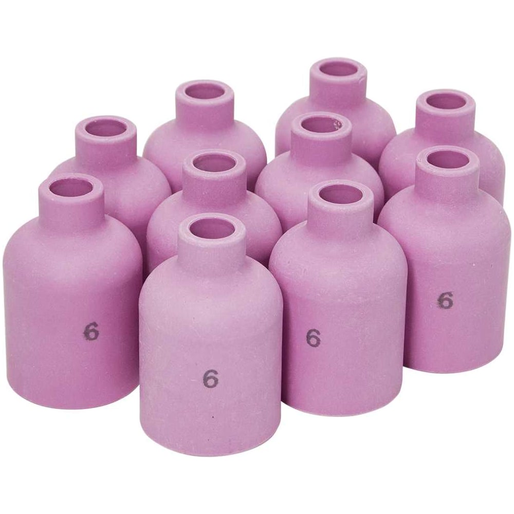 Изображение товара Керамическое сопло Оберон TW 17-18-26 GL №6 L48 d9.5 для TIG-горелки