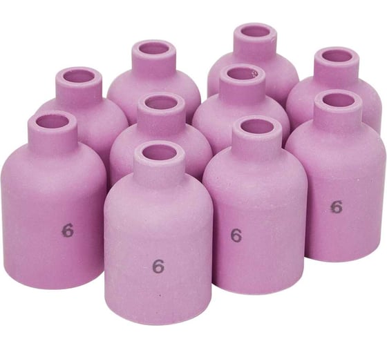 Изображение товара Сопло керамическое Оберон TW 17-18-26 GL увел. №6 / L48 / d9.5 10шт XL57N75.10