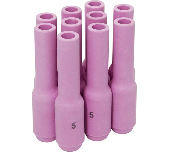 Изображение товара Сопло керамическое Оберон TW 17-18-26 удлиненное №5 / L76 / d8.0 10шт XL10N49L.10