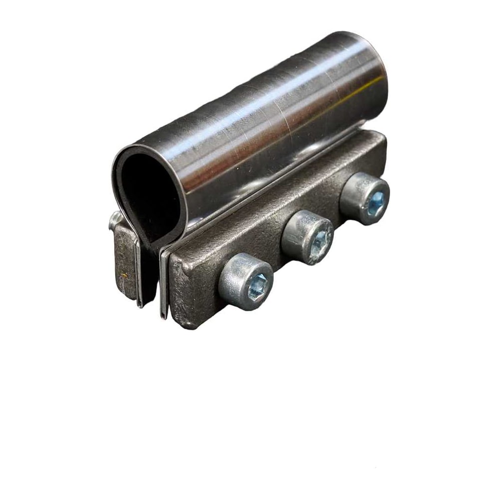 Изображение товара Усиленный ремонтный хомут 1 дюйм для труб из нержавеющей стали