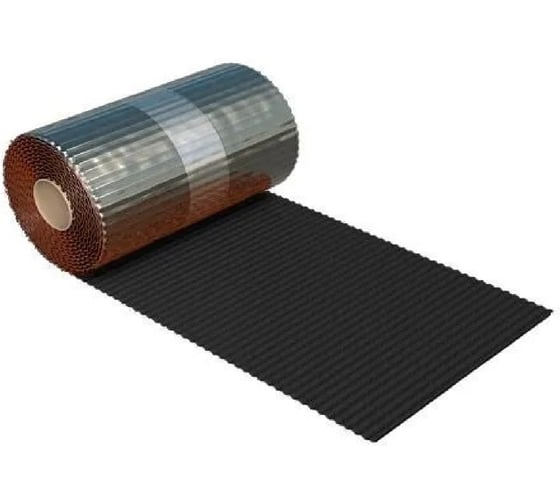 Изображение товара Лента для примыкания Абрис 5х0,25м, алюминий, черный RAL7016 105838