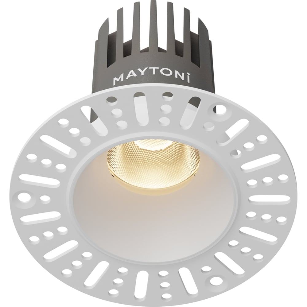 Изображение товара Встраиваемый светильник Maytoni DL124-10W 3000K для потолков современный дизайн