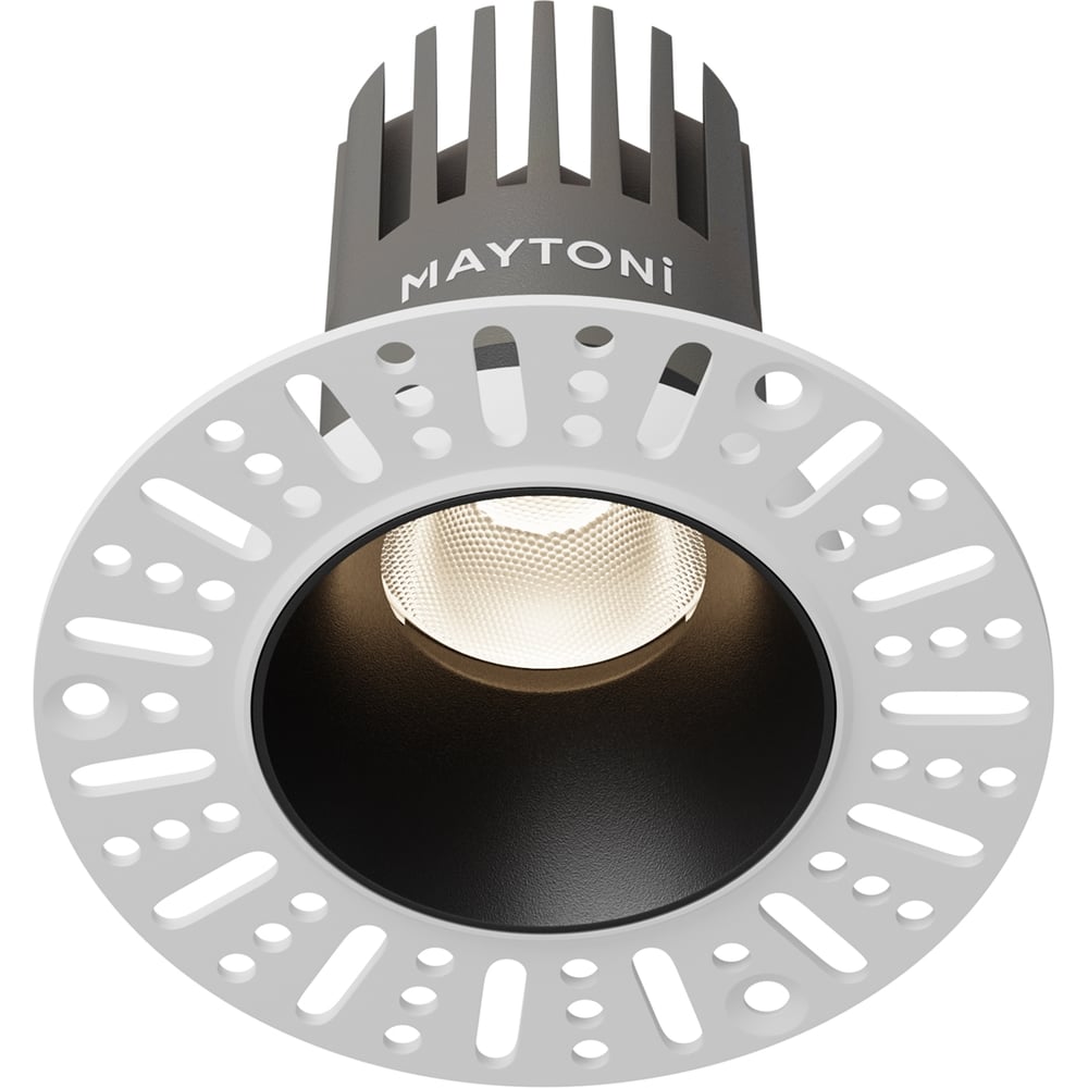 Изображение товара Встраиваемый светильник Maytoni DL124-10W 4000K с LED лампой для современных интерьеров