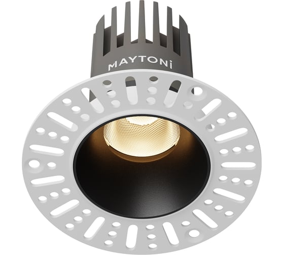 Изображение товара Встраиваемый светильник Maytoni DL124-10W-3K-TRS-B